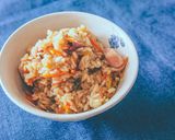95℃ 低温調理で中華風おこわ作り方25写真