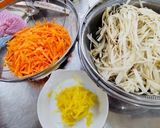 たくあんと根菜のヨーグルトサラダ作り方1写真