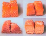 38℃〜 サーモンの火入れ温度比較実験作り方42写真