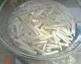 一和のきんぴら風大根の皮作り方2写真