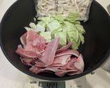 無添塩だれ焼きうどん作り方1写真
