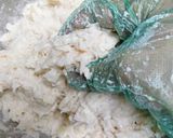 もちもち白いお好み焼き：米粉の大根餅作り方5写真