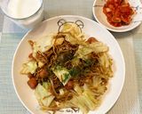 ホットクックdeインスタント焼きそば作り方10写真