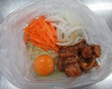 ポリ袋de親子煮☆作り方3写真