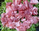 ゴマだれで食べる豆苗と豚こま蒸し作り方2写真
