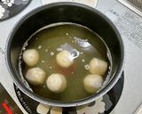里芋とたくあんの和風サラダ♪辛子醤油マヨ作り方1写真