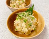 里芋とたくあんの和風サラダ♪辛子醤油マヨ作り方7写真