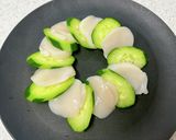 ホタテときゅうりのわさびカルパッチョ作り方3写真