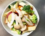 お一人様☆冷凍麺に根菜簡単ウスターナムル作り方7写真