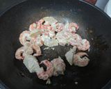 筍とブラックタイガーのエビマヨ炒め作り方4写真