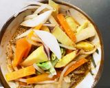 お一人様☆冷凍麺に根菜簡単ウスターナムル作り方11写真