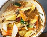 お一人様☆冷凍麺に根菜簡単ウスターナムル作り方12写真