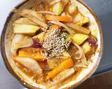 お一人様☆冷凍麺に根菜簡単ウスターナムル作り方15写真