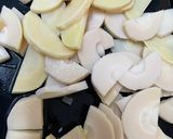 簡単♪母の味！たけのこと豚肉の煮物作り方1写真