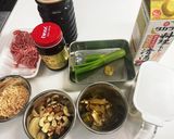 担々麺の肉味噌(甘口)作り方1写真