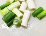 鶏肉と長ネギの生姜炒め作り方1写真