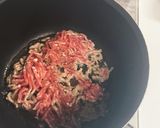 担々麺の肉味噌(甘口)作り方3写真