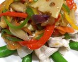 豚しゃぶ肉の野菜あんかけ♪作り方4写真