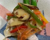 豚しゃぶ肉の野菜あんかけ♪作り方5写真