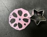 れんこんをピンクに漬けて　満開桜作り方11写真