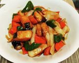 超簡単！サワラの甘酢あんかけ酢豚風！！作り方9写真