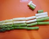 簡単！アスパラガスのガーリックバター炒め作り方1写真