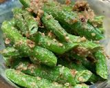 インゲンの胡麻マヨポン酢作り方3写真
