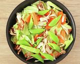 厚揚げと春野菜の味噌おかか炒め作り方5写真