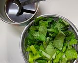 鶏胸肉と小松菜の中華炒め作り方2写真