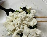 【簡単副菜】ほうれん草わかめツナ白和え風作り方5写真