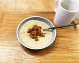 大豆ミートとオートミールの坦々風リゾット作り方5写真
