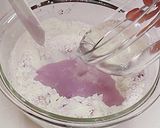 クリームチーズと大納言の紫芋ベーグル作り方2写真
