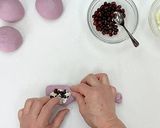 クリームチーズと大納言の紫芋ベーグル作り方9写真