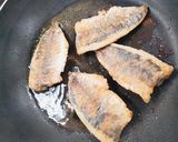 アジの食塩控えめソテーきのこソース作り方4写真