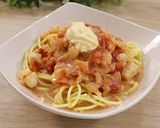 レンジで簡単！地中海風シーフドパスタ作り方5写真