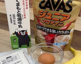 簡単お手軽！炊飯器でプロテインケーキ作り方1写真