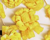 お花の玉子焼き　お弁当　すき間に作り方5写真
