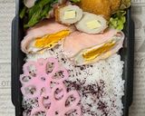 れんこんをピンクに漬けて　満開桜作り方15写真