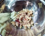 背徳感♡スイーツツナ梅マヨのパリおにぎり作り方1写真
