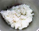 背徳感♡スイーツツナ梅マヨのパリおにぎり作り方2写真