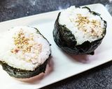 背徳感♡スイーツツナ梅マヨのパリおにぎり作り方4写真