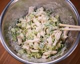 蒸し鶏(サラダチキン)のねぎだれサラダ♡作り方3写真