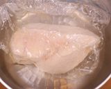 蒸し鶏(サラダチキン)のねぎだれサラダ♡作り方5写真