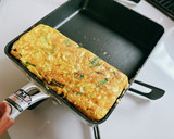 だいこんいりちーで厚焼き玉子作り方4写真