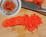 お弁当の副菜に！人参明太作り方1写真