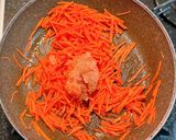 お弁当の副菜に！人参明太作り方4写真
