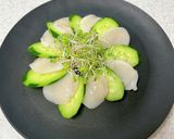 ホタテときゅうりのわさびカルパッチョ作り方4写真