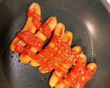 簡単すぎるおつまみ☆ウインナーチーズ焼き作り方2写真