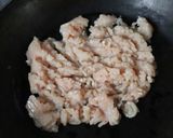 美味★簡単★鶏ミンチ淡竹（筍）蕨の炒め煮作り方2写真