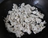 美味★簡単★鶏ミンチ淡竹（筍）蕨の炒め煮作り方4写真